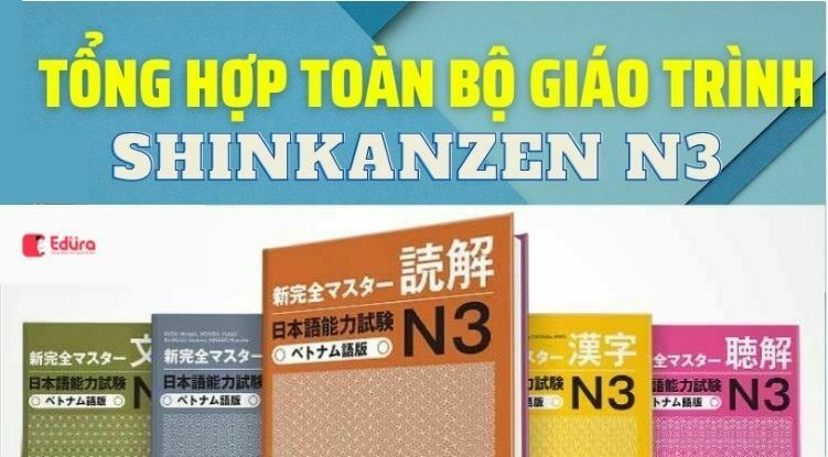 Review Chi Tiết Bộ Sách Học Tiếng Nhật N3 Shinkanzen