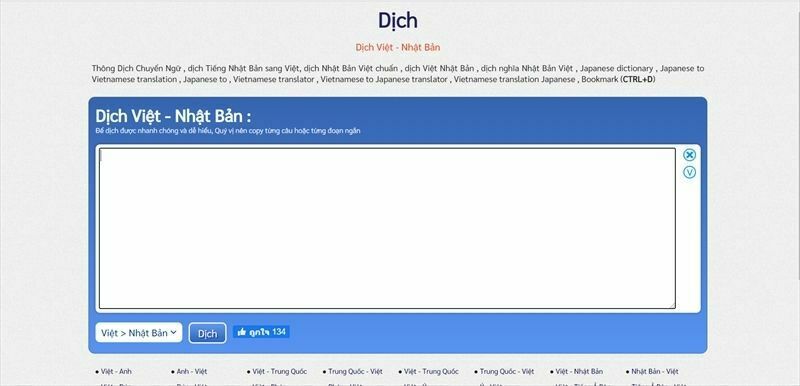 vietnamese-translator.com là trang web dịch tiếng Nhật trực tuyến miễn phí hữu phí